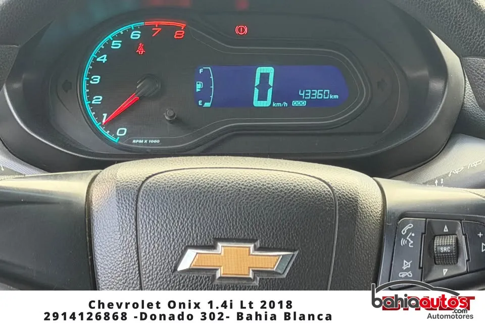 Chevrolet Onix 2018 usado en Bahía Blanca - foto 9
