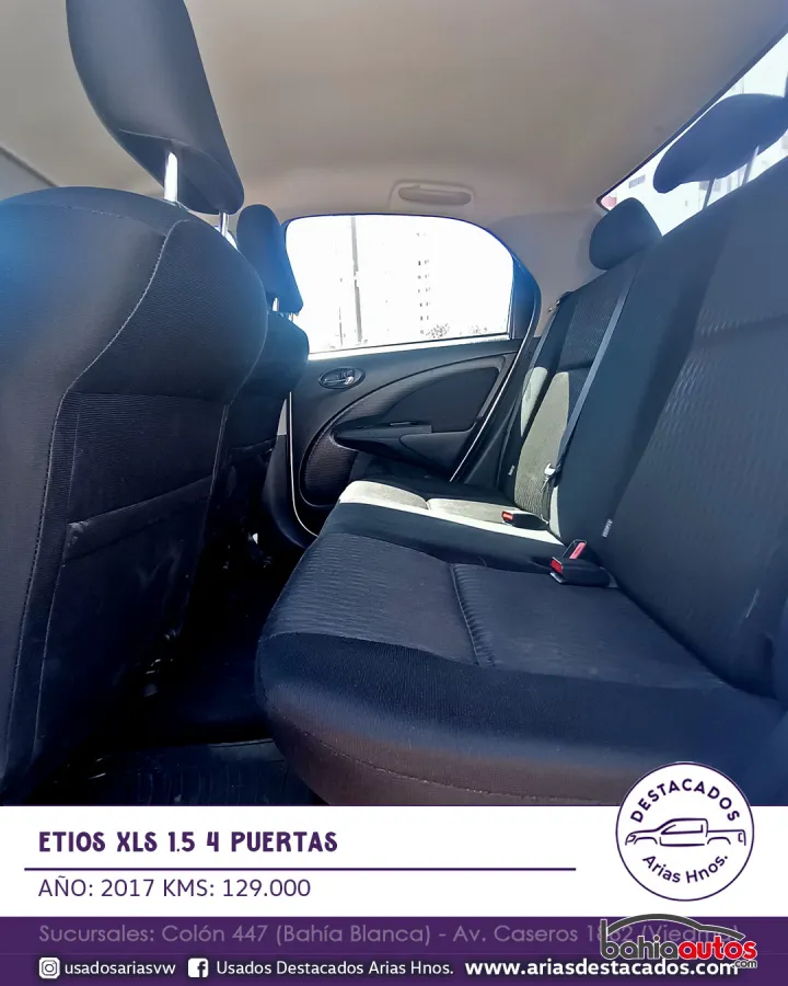 Toyota Etios 2017 usado en Bahía Blanca - foto 2