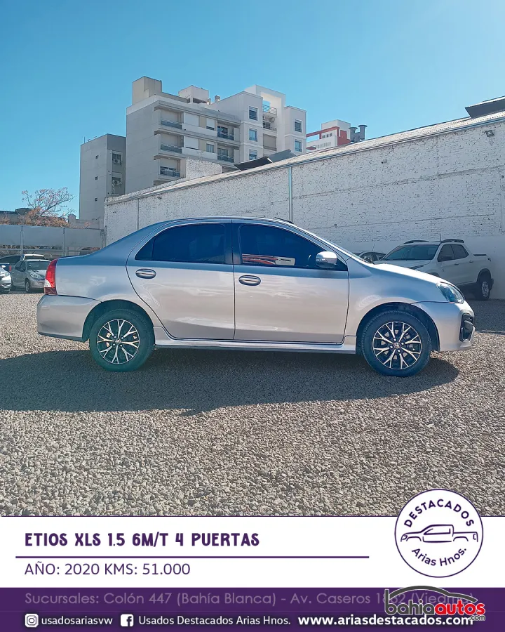 Toyota Etios 2020 usado en Bahía Blanca - foto 3