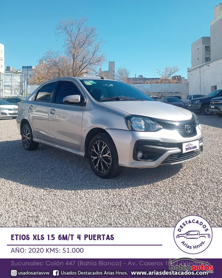 Toyota Etios 2020 usado en Bahía Blanca - foto 4