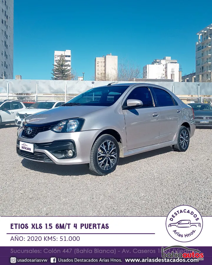 Toyota Etios 2020 usado en Bahía Blanca - foto 1