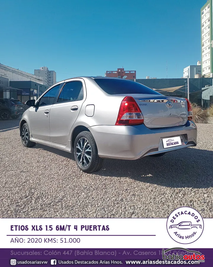 Toyota Etios 2020 usado en Bahía Blanca - foto 7