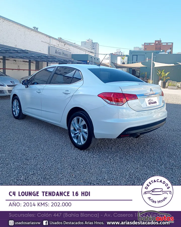 Citroën C4 Lounge 2014 usado en Bahía Blanca - foto 7