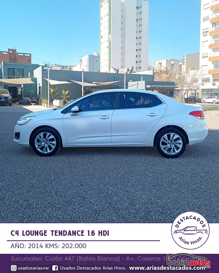 Citroën C4 Lounge 2014 usado en Bahía Blanca - foto 8