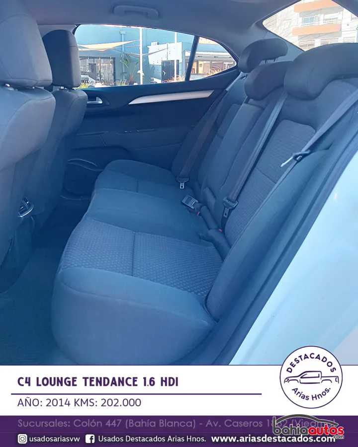 Citroën C4 Lounge 2014 usado en Bahía Blanca - foto 9