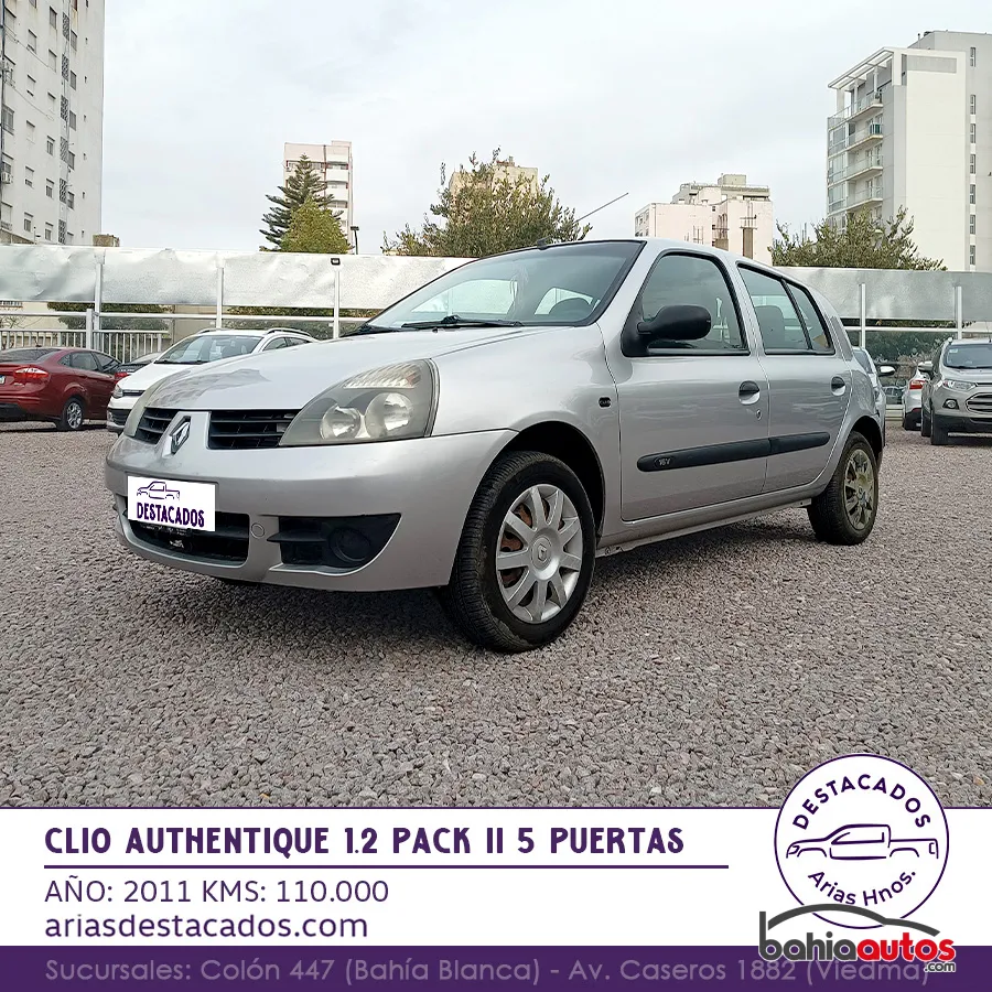 Renault Clio L/Nueva 2011 usado en Bahía Blanca - foto 1