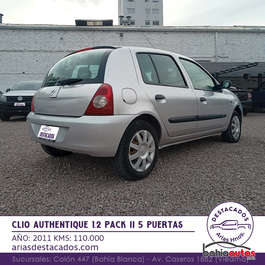 Renault Clio L/Nueva 2011 usado en Bahía Blanca - foto 4