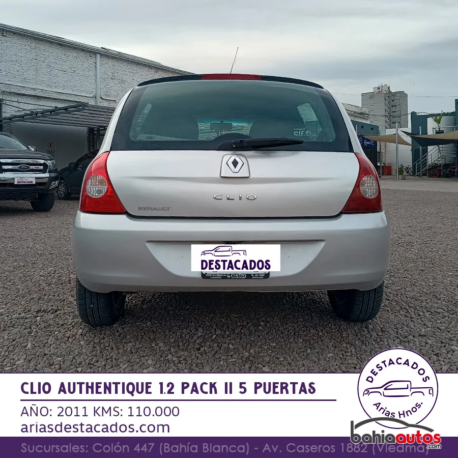 Renault Clio L/Nueva 2011 usado en Bahía Blanca - foto 5