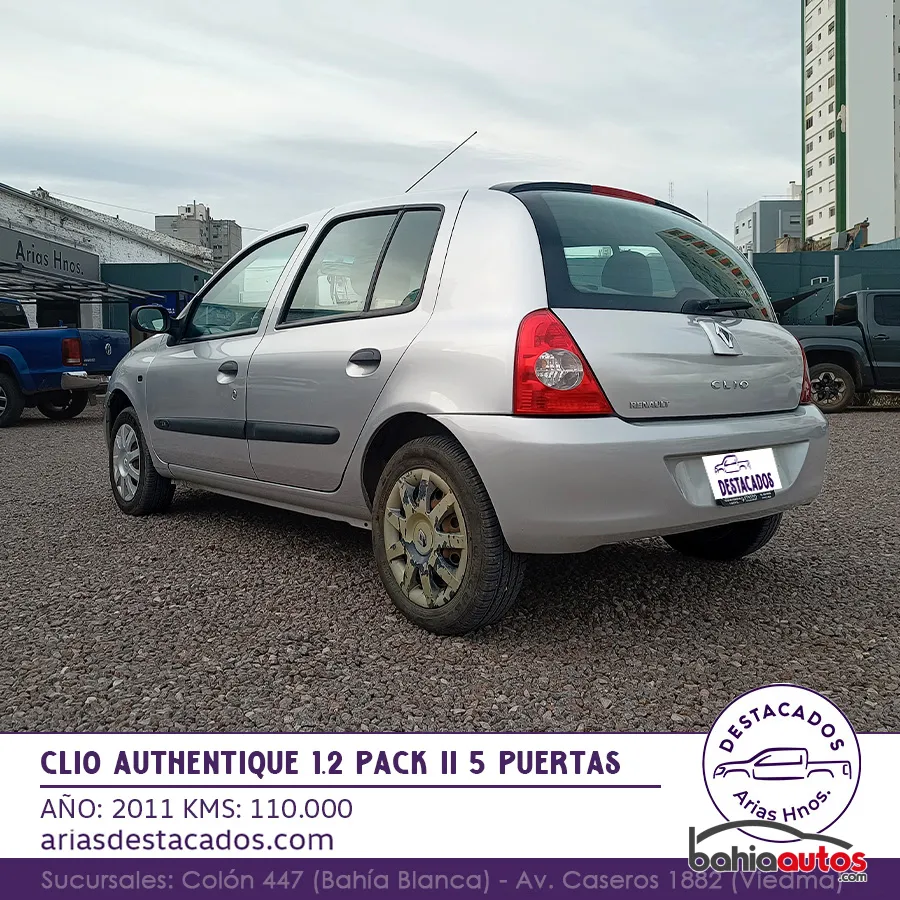 Renault Clio L/Nueva 2011 usado en Bahía Blanca - foto 7