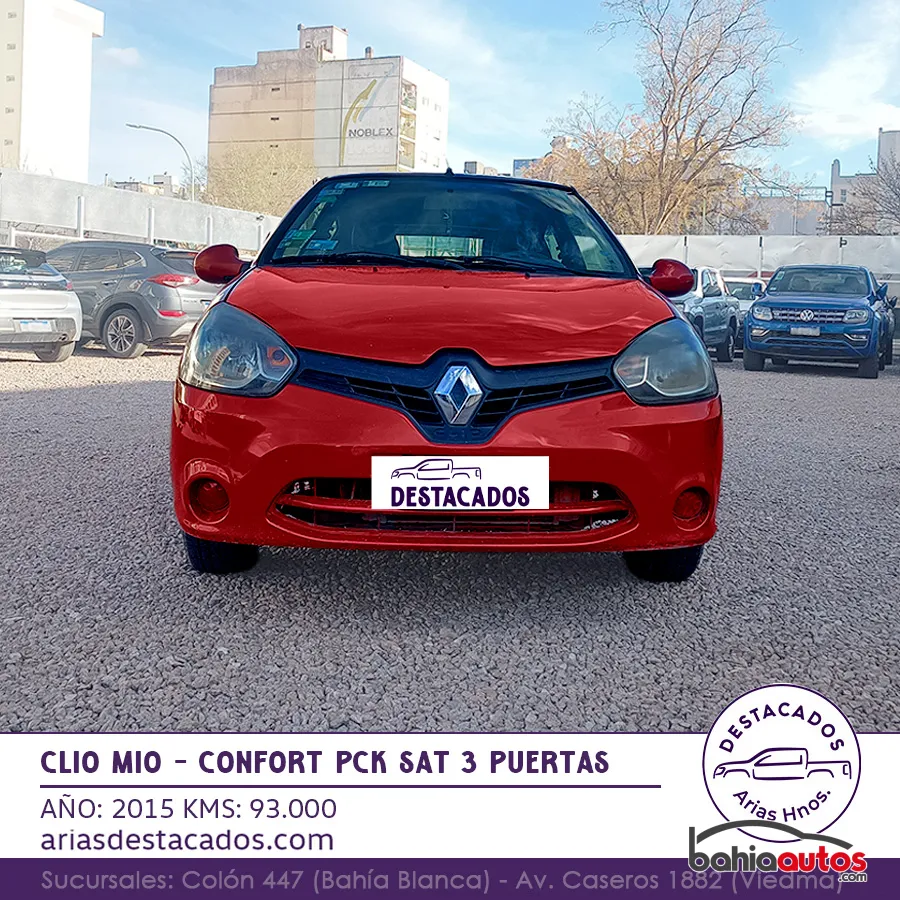 Renault Clio Mío 2015 usado en Bahía Blanca - foto 2