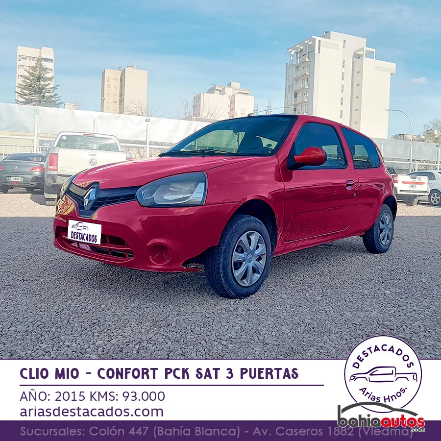 Renault Clio Mío 2015 usado en Bahía Blanca - foto 1