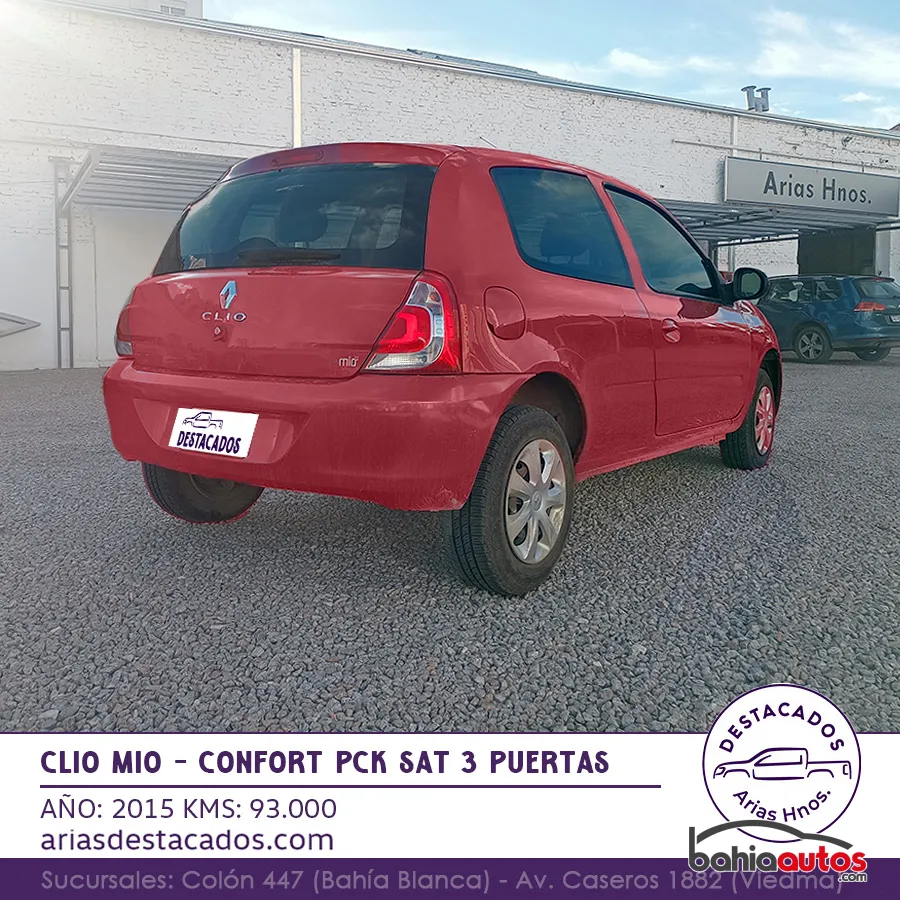 Renault Clio Mío 2015 usado en Bahía Blanca - foto 4