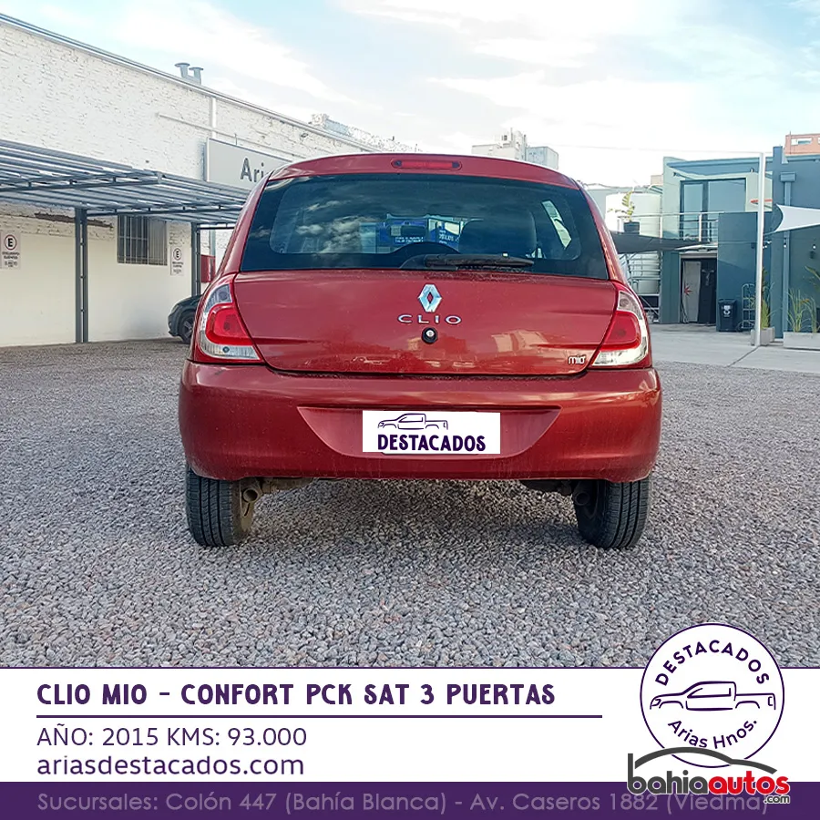 Renault Clio Mío 2015 usado en Bahía Blanca - foto 5
