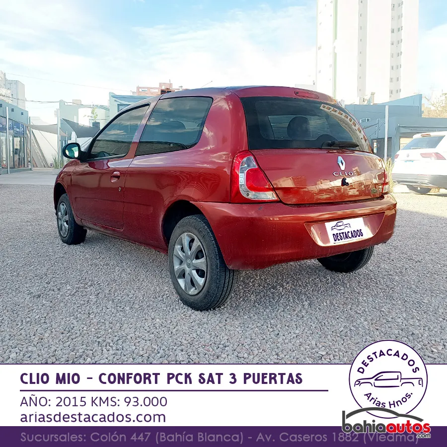 Renault Clio Mío 2015 usado en Bahía Blanca - foto 7