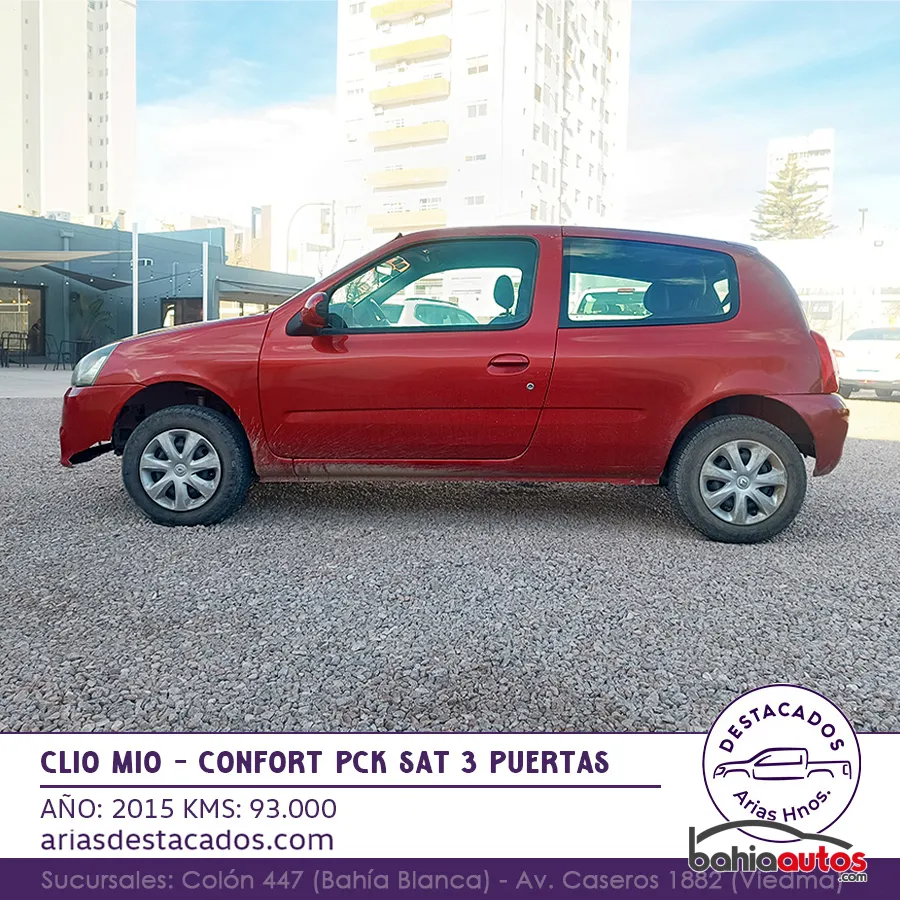 Renault Clio Mío 2015 usado en Bahía Blanca - foto 8
