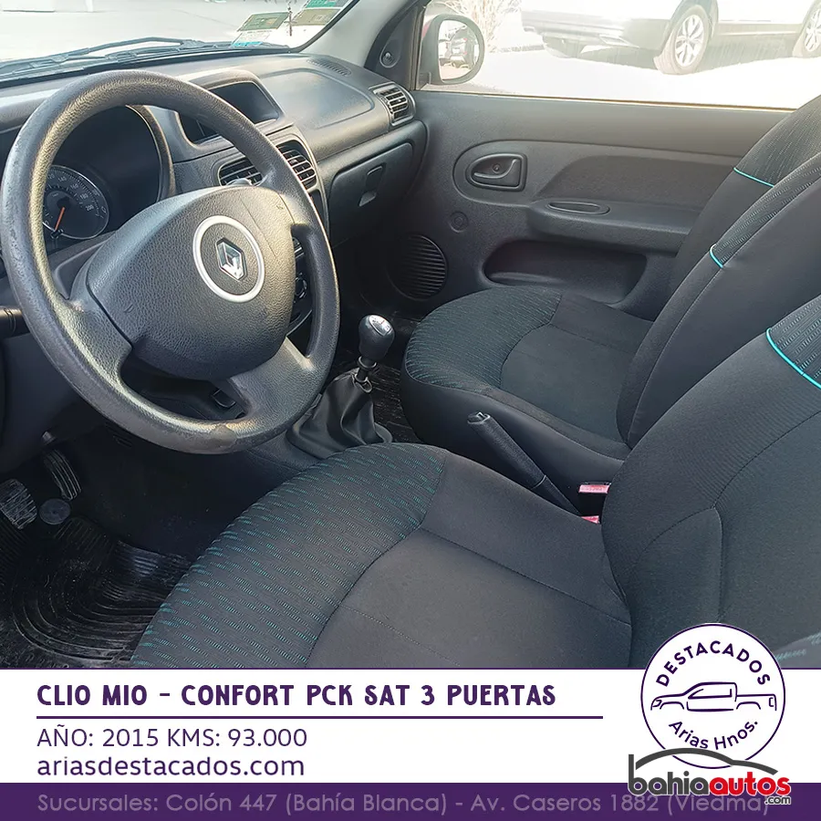 Renault Clio Mío 2015 usado en Bahía Blanca - foto 10