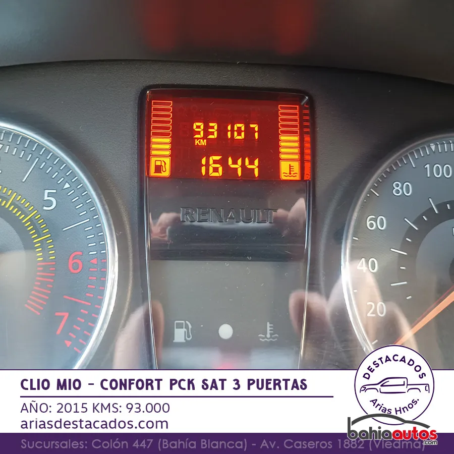 Renault Clio Mío 2015 usado en Bahía Blanca - foto 11