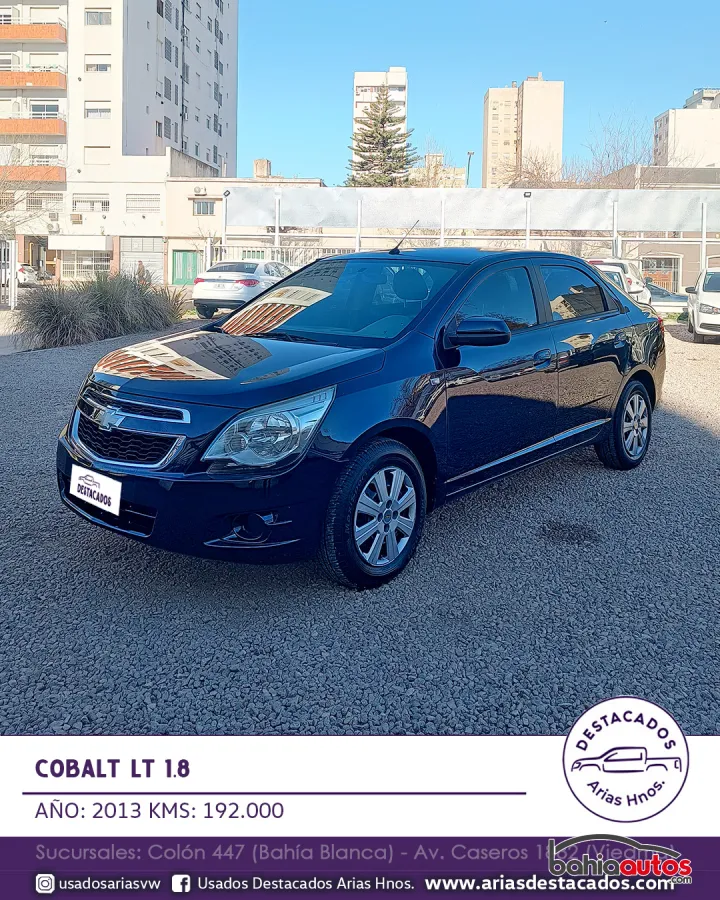 Chevrolet Cobalt 2013 usado en Bahía Blanca - foto 1