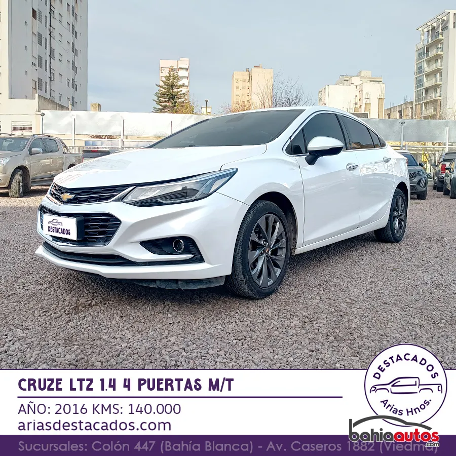 Chevrolet Cruze 2016 usado en Bahía Blanca - foto 1