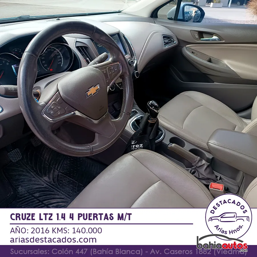 Chevrolet Cruze 2016 usado en Bahía Blanca - foto 11