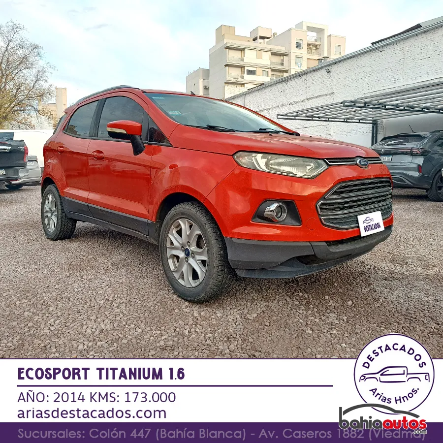 Ford EcoSport KD 2014 usado en Bahía Blanca - foto 3
