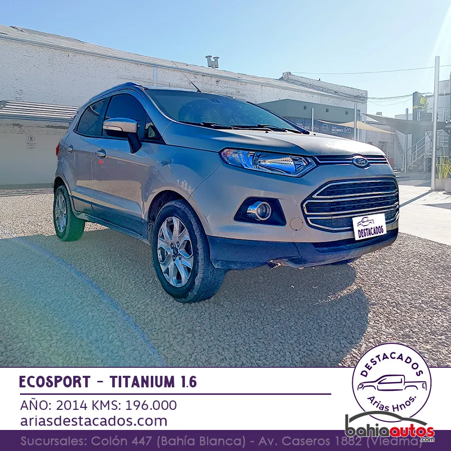 Ford EcoSport KD 2014 usado en Bahía Blanca - foto 2