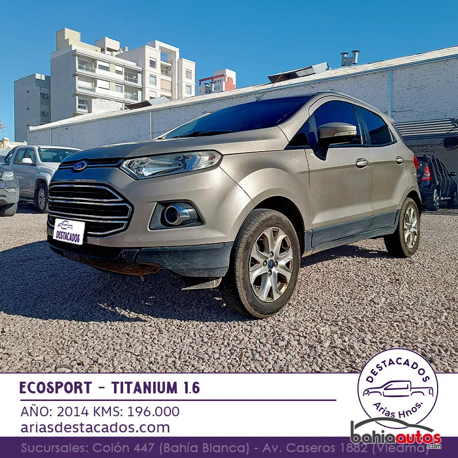 Ford EcoSport KD 2014 usado en Bahía Blanca - foto 1