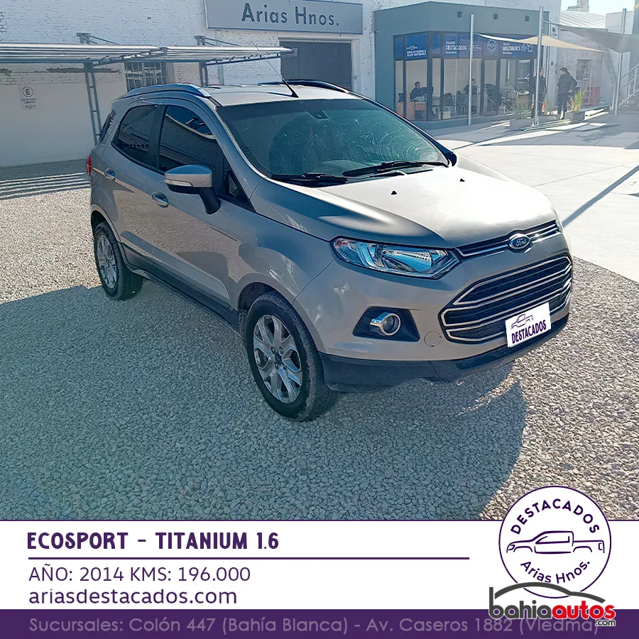 Ford EcoSport KD 2014 usado en Bahía Blanca - foto 4