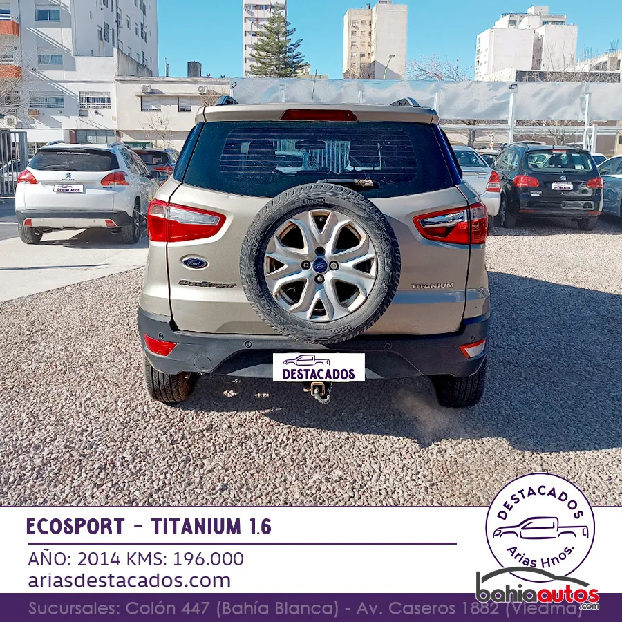 Ford EcoSport KD 2014 usado en Bahía Blanca - foto 9