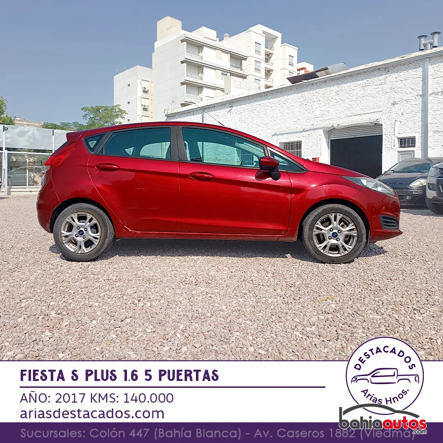Ford Fiesta KD 2017 usado en Bahía Blanca - foto 2