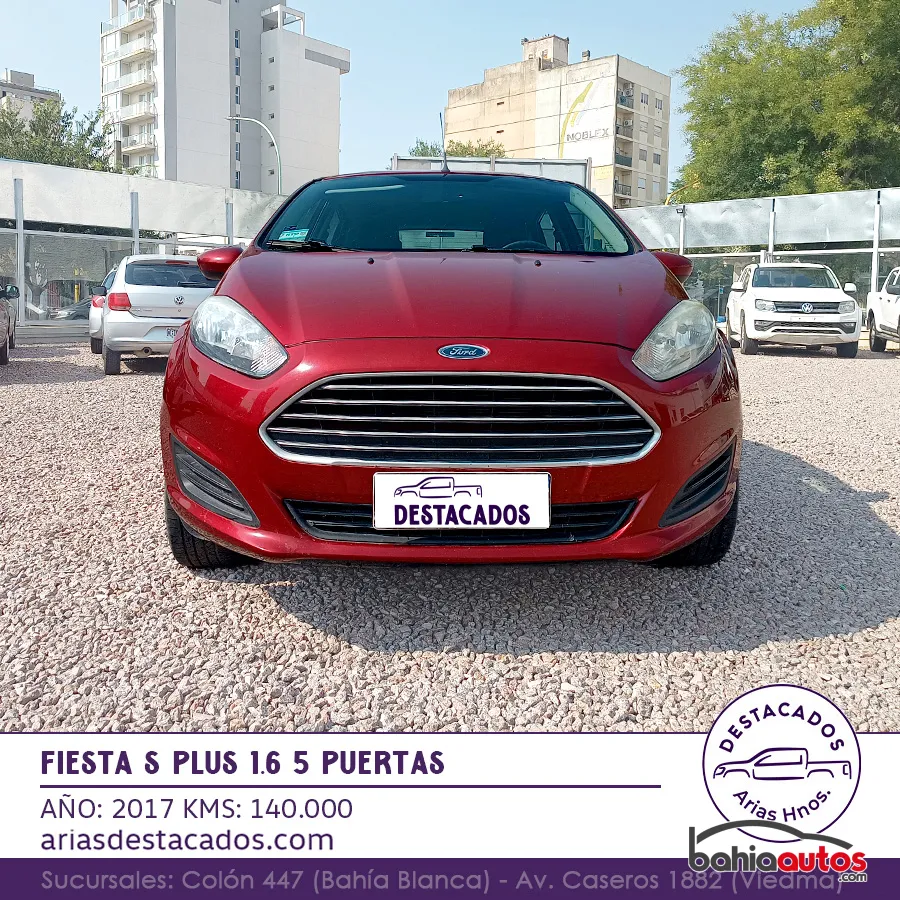 Ford Fiesta KD 2017 usado en Bahía Blanca - foto 3