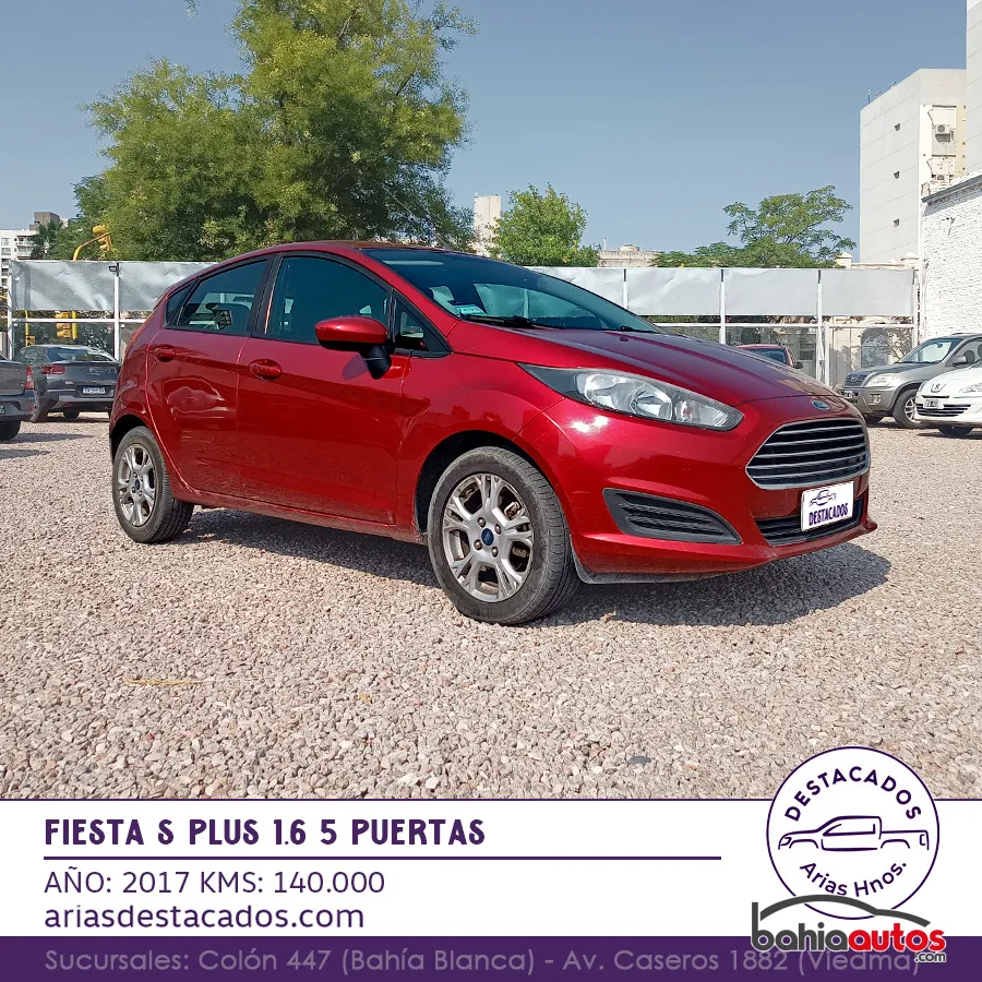 Ford Fiesta KD 2017 usado en Bahía Blanca - foto 4