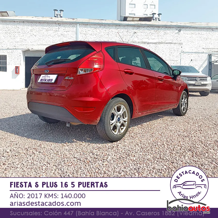 Ford Fiesta KD 2017 usado en Bahía Blanca - foto 5