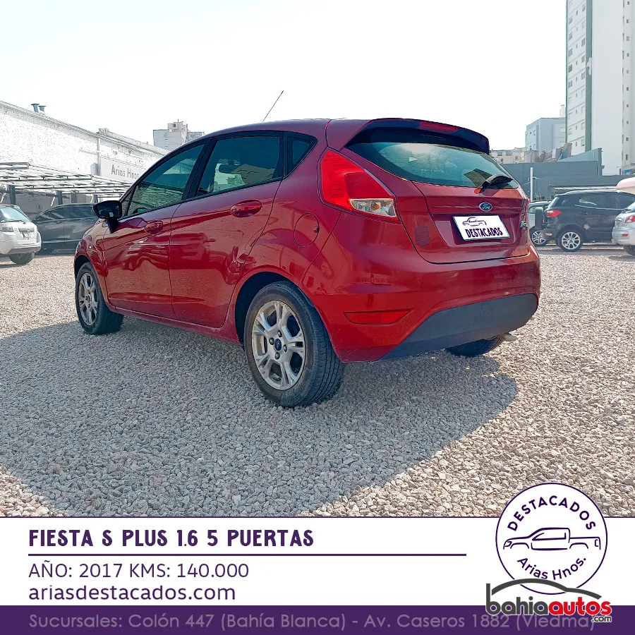 Ford Fiesta KD 2017 usado en Bahía Blanca - foto 7