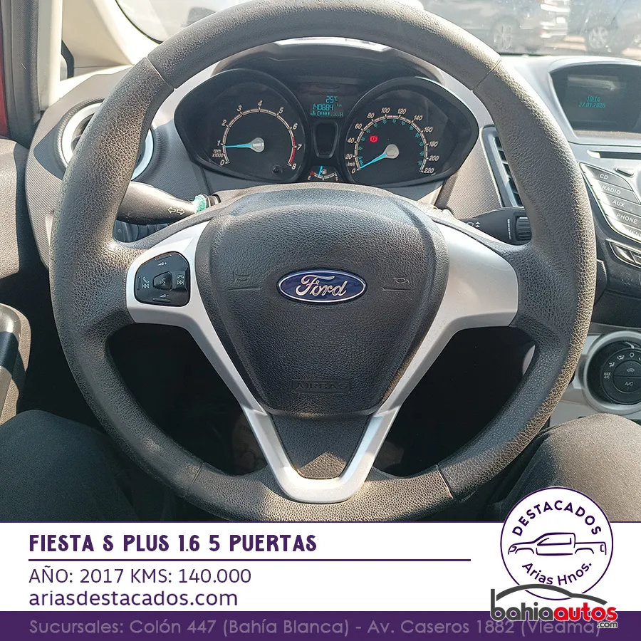 Ford Fiesta KD 2017 usado en Bahía Blanca - foto 12