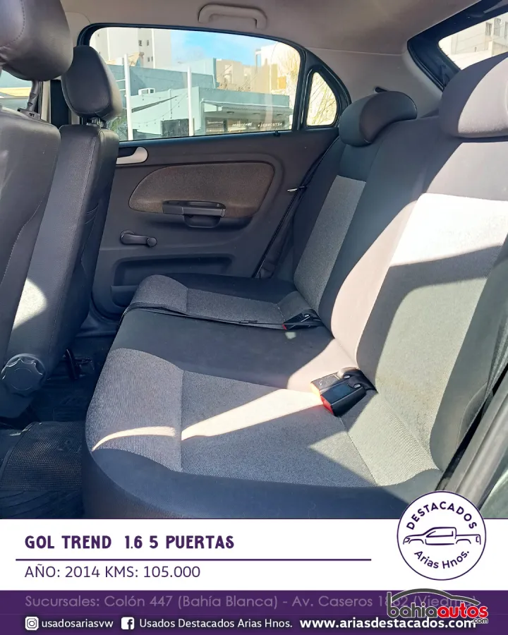 Volkswagen Gol 2014 usado en Bahía Blanca - foto 2