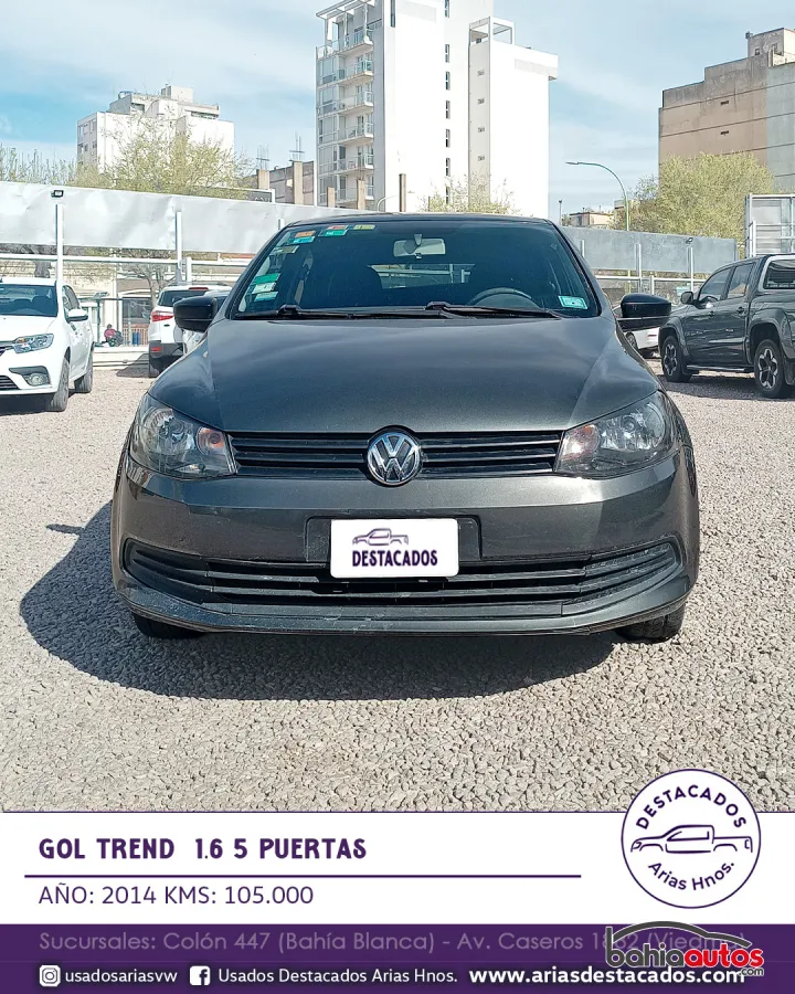 Volkswagen Gol 2014 usado en Bahía Blanca - foto 4
