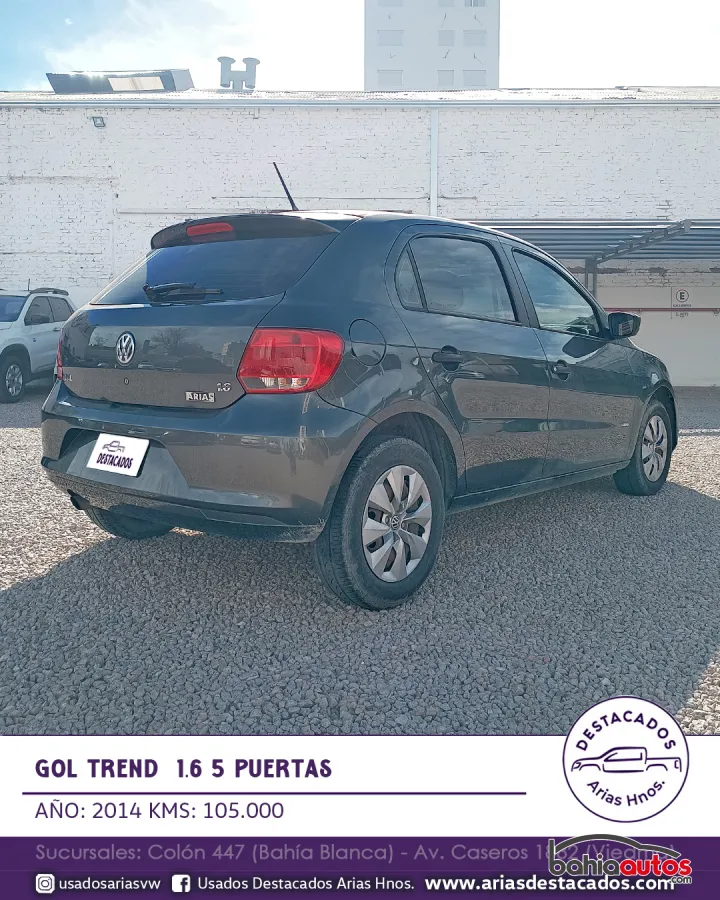 Volkswagen Gol 2014 usado en Bahía Blanca - foto 5