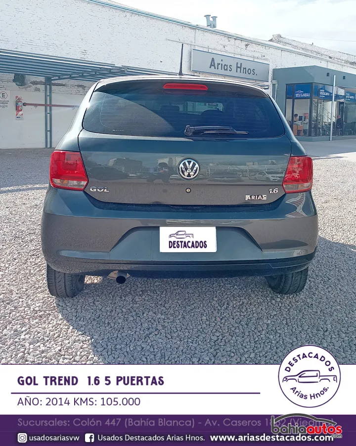 Volkswagen Gol 2014 usado en Bahía Blanca - foto 6