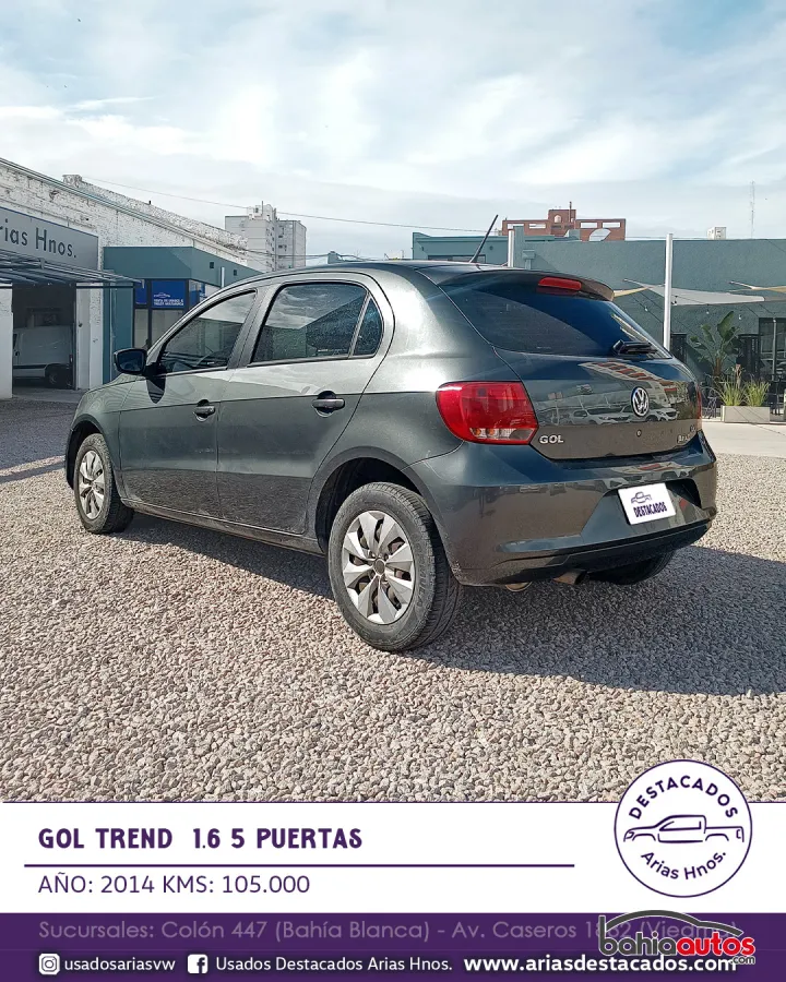 Volkswagen Gol 2014 usado en Bahía Blanca - foto 7