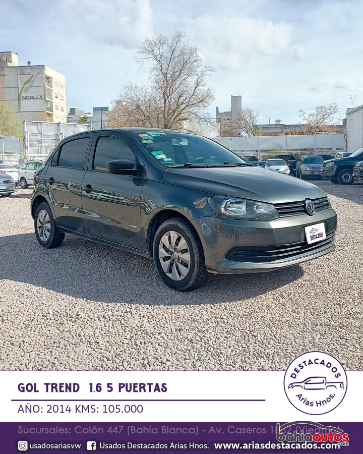 Volkswagen Gol 2014 usado en Bahía Blanca - foto 9
