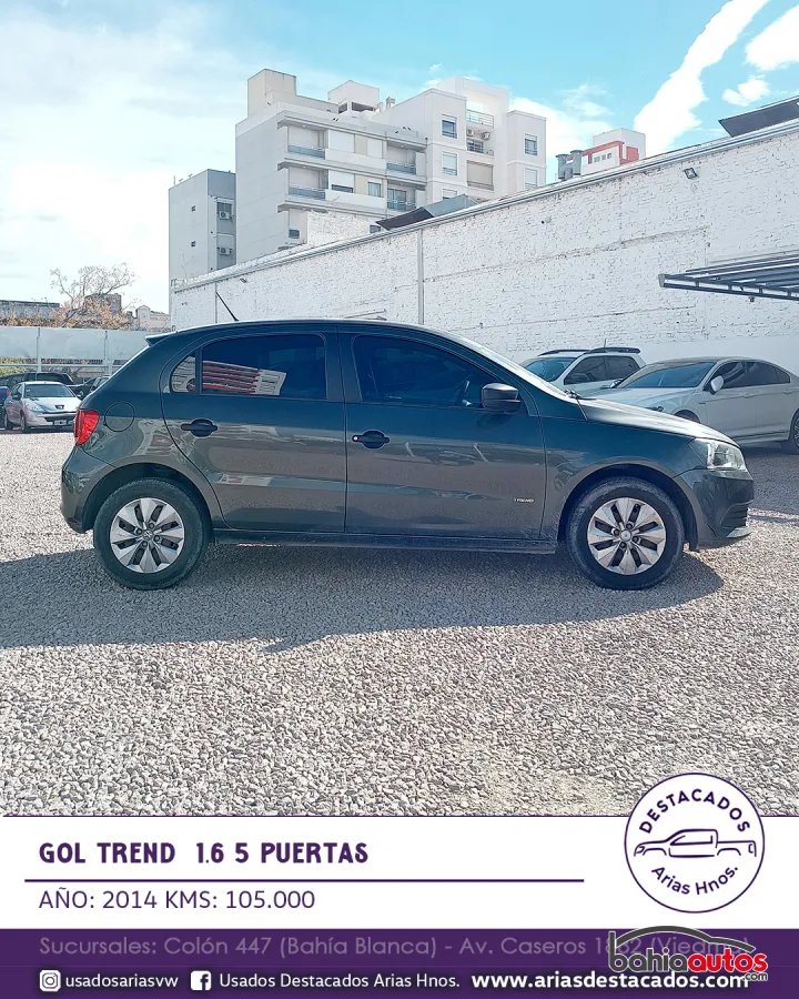 Volkswagen Gol 2014 usado en Bahía Blanca - foto 10