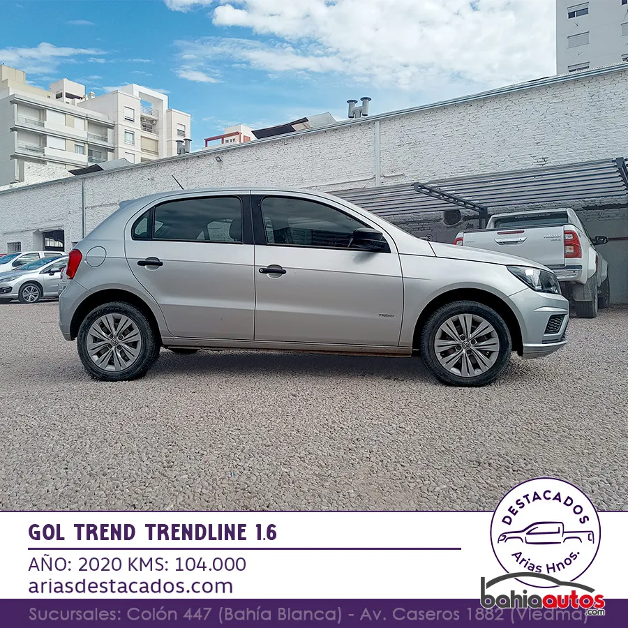 Volkswagen Gol Trend 2020 usado en Bahía Blanca - foto 4