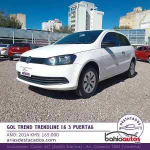 Volkswagen Gol Trend 2013 usado en Bahía Blanca