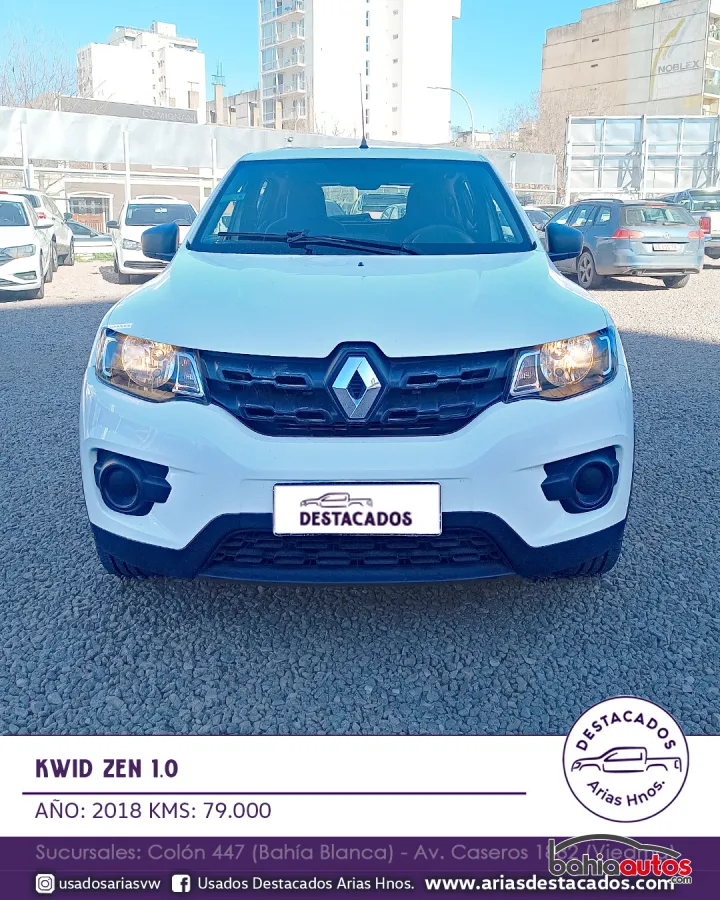 Renault Kwid 2018 usado en Bahía Blanca - foto 2