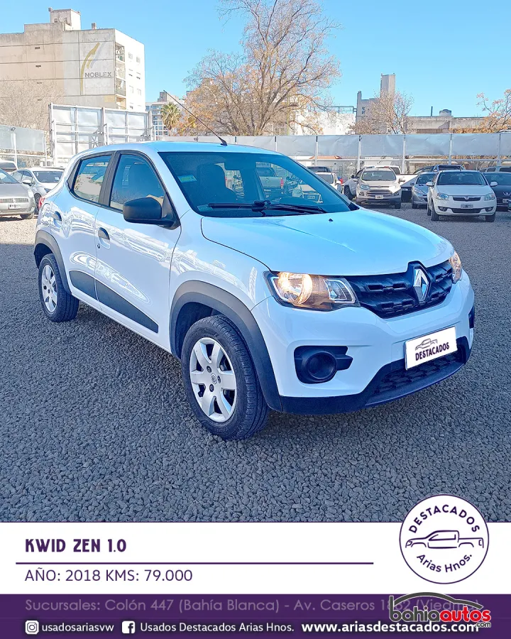 Renault Kwid 2018 usado en Bahía Blanca - foto 3