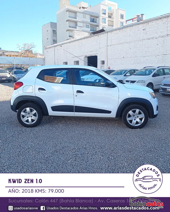 Renault Kwid 2018 usado en Bahía Blanca - foto 4