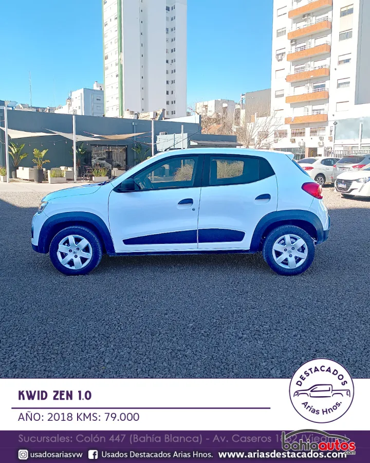 Renault Kwid 2018 usado en Bahía Blanca - foto 8