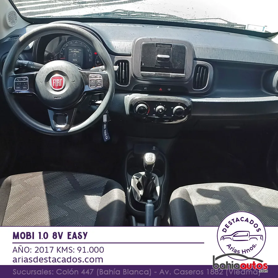 Fiat Mobi 2017 usado en Bahía Blanca - foto 10