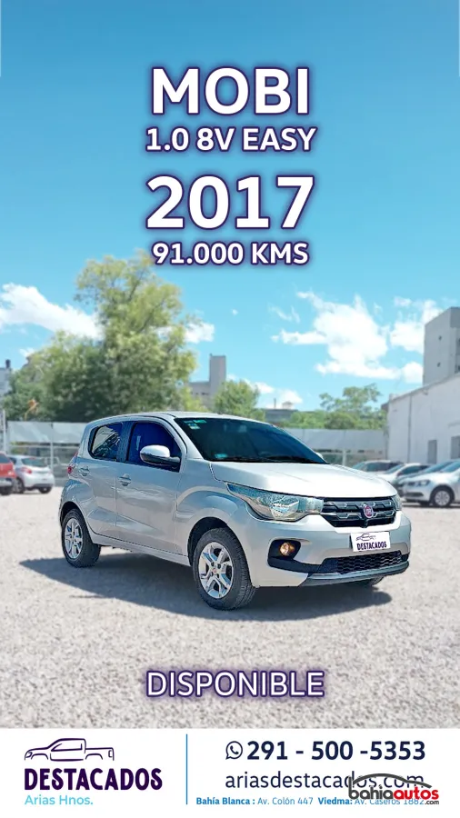 Fiat Mobi 2017 usado en Bahía Blanca - foto 12